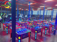 Nouveautés Jeu d'arcade Coin Pusher Fun Slap Naughty Bean Hit Hammer Game Machine