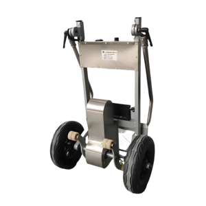 화려한 전기 계단 등반 트럭 리튬 배터리가 장착 된 모바일 스틸 모바일 계단 트롤리 중제품을위한 새로운 조건 - Product Image 2