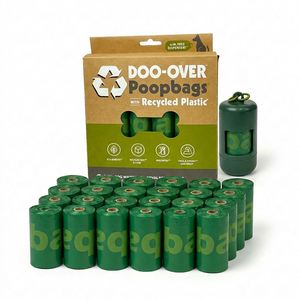 Custom Logo Wholesale Bulk OEM/ODM Eco-Friendly Outdoor Use <b>Compostable</b> Biodegradable Dog Poop <b>Bags</b> Pet Waste Disposal <b>Bags</b> - Product Image 1