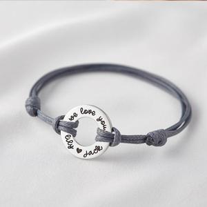 <span class=keywords><strong>Argento</strong></span> oro rosa cerchio <span class=keywords><strong>in</strong></span> oro <span class=keywords><strong>con</strong></span> corda <span class=keywords><strong>bracciale</strong></span> <span class=keywords><strong>con</strong></span> nodo fatto a mano per uomo donna <span class=keywords><strong>bracciale</strong></span> <span class=keywords><strong>con</strong></span> ciondolo <span class=keywords><strong>con</strong></span> testo inciso <span class=keywords><strong>in</strong></span> acciaio inossidabile - Product Image 4