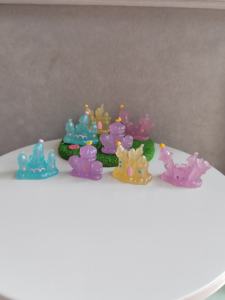Miniaturas <span class=keywords><strong>de</strong></span> Resina que Brillan en la Oscuridad, Modelos <span class=keywords><strong>de</strong></span> Mini Castillos <span class=keywords><strong>de</strong></span> Color Transparente para Llaveros, Colgantes, Accesorios <span class=keywords><strong>de</strong></span> Bricolaje - Product Image 5
