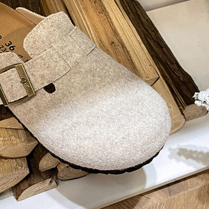 2024 New Spring Summer Autumn Platform Unisex Beach Anti-Slip Breathable Soft <strong>Felt</strong> Upper Casual Women Birken <strong>Clogs</strong> Slippers - Product Image 5