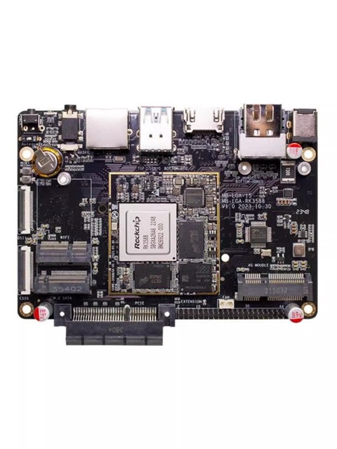 AIO-3588L Development Board 8K AI Motherboard LGA Core Board 6TOPS Industrial Grade Automotive Grade RK3588 OEM Model D_B_O0012