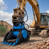MONDE 5.5 - 35 Ton Bucket Crusher Jaw untuk Menghancurkan Batu, Cocok untuk Pekerjaan Konstruksi