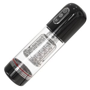 男性性用品男性射精时间延迟10频率伸缩2模式吸杯男性性玩具 - Product Image 5