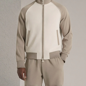Conjunto Deportivo para Hombre, Chaqueta con Cierre Completo, Forro Polar, Ropa Deportiva Informal para Correr, Otoño Invierno - Product Image 2