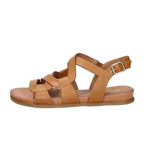 Sandalias Planas de Cuero para Mujer Jana, Talla 36, Tacón de 2 cm, Diseño con Tiras - Product Image 1
