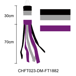علم وجع رباط الرياح غير الثنائي عالي الجودة - علم رباط الرياح للردهة والحديقة - Product Image 3