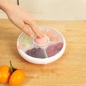 Portable Rotating Snack <b>Container</b>: Great for Children's Snacks, Fruit, and Dried Fruits - Product Image 6