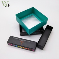 고품질 사용자 정의 로고 인쇄 검은 쿠키 사탕 빵 과자 포장 pvc 창과 판지 종이 상자