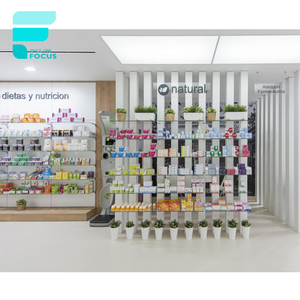 Conception moderne de comptoir de pharmacie, vitrine de pharmacie, mobilier de <span class=keywords><strong>magasin</strong></span> <span class=keywords><strong>médical</strong></span>, équipement de pharmacie - Product Image 4