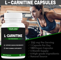 Complément alimentaire OEM L-Carnitine EGCG Tartrate Complex Amino Acid Plus pour la gestion du poids, produits amincissants, capsules de L-Carnitine Halal