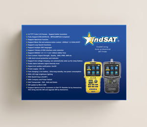 Uydu sinyal bulucu ölçer FindSAT VF-8900 2.4 inç DVBS/S2 sinyal test cihazı spektrum analizörü - Product Image 6