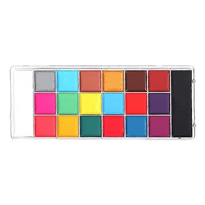 Peinture corporelle fluorescente 20 couleurs, pour <span class=keywords><strong>Halloween</strong></span>, Noël, fêtes, spectacles, compétitions et maquillage - Product Image 6
