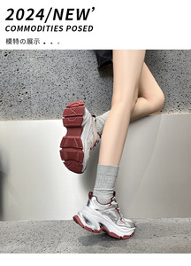 Popolari scarpe Casual in tela alla moda con testa rotonda Sneakers sportive con suola morbida alla moda Boom nuovo Design - Product Image 5
