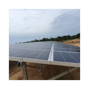 Наземные опорные структуры комплект солнечной панели Pv стойка 300 Вт монтажный оцинкованный кронштейн - Product Image 1