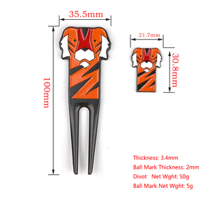 Coffret Cadeau de Golf Personnalisé Double Face Émaillé, Kit Souvenir, Outils de Repositionnement de Tee de Golf – Vente Flash - Product Image 2