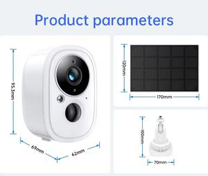 Caméra IP <span class=keywords><strong>WiFi</strong></span> à batterie solaire fonctionne avec caméra solaire CCTV sans fil à vision nocturne infrarouge extérieure - Product Image 6