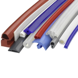 <b>Silicone</b> Bulb Seals Flexible Rubber Extruded Gasket Profiles for Doors Windows Cabinets Automotive and Industrial Equipment - Product Image 3