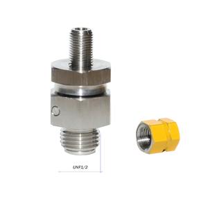 Válvula de Carga de Gas Nitrógeno 80759069 para Martillo Hidráulico, Repuestos de Excavadora - Product Image 1