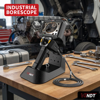 Boroscopio Industrial HD 1080P con Sonda de 6 mm, Cable de 2 m, Resistente al Agua IP67, Endoscopio Portátil para Motor de Camión Pesado