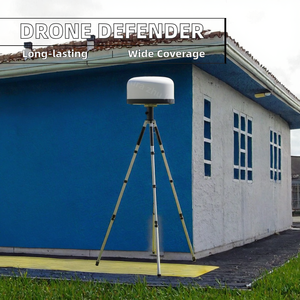 Aleación de aluminio de banda completa Drone Defender 400mm * 600mm * 400mm Tiempo de respuesta 2s Rango de detección 4Km 24h IP66 300MHz ~ 6000MHz RF - Product Image 3