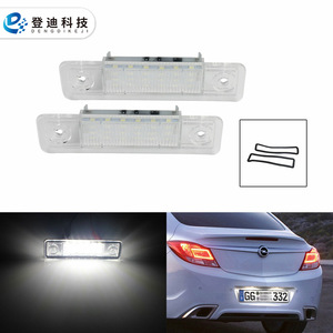 Luz LED para Matrícula 1224143 Carcasa Transparente Luz Blanca para Opel Astra F Corsa B Vectra B Zafira A - Product Image 4