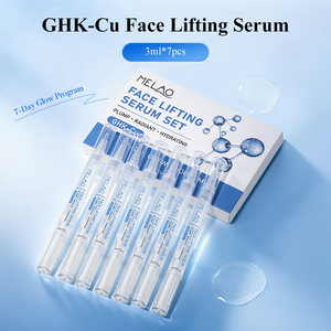 Set de Cuidado de la Piel con Péptidos, Sérum Reafirmante Antienvejecimiento, Soporte Elástico, Renovación de la Piel, Hidratación, Reparación de la Barrera Cutánea, Sérum GHK Cu - Product Image 1