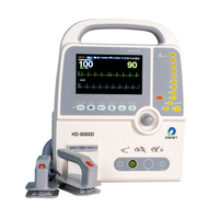 EUR VET Machine AED médicale économique Défibrillateur biphasique externe automatique pour hôpital vétérinaire