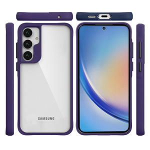 Étui de protection antichoc Lichicase avec bord en TPU flexible et dos <span class=keywords><strong>rigide</strong></span> en PC pour iPhone 16, 16 Plus, 16 Pro, 16 Pro Max, <span class=keywords><strong>coque</strong></span> transparente - Product Image 2
