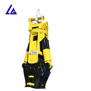 Cisaille combinée à vitesse améliorée, durée de vie prolongée, haute sélectivité, avec dents remplaçables pour excavatrice DH130 - Product Image 1