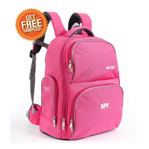 Grosir tas buku tahan air luar ruangan portabel tas sekolah ergonomis polos ransel sekolah kualitas baik 2024 untuk anak perempuan