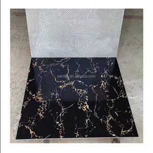 Đen trắng gốm đá cẩm thạch nhà bếp nhà sàn gốm tráng men Mô hình phòng tắm 60x60 loại sàn sứ - Product Image 5