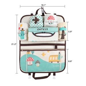 Organisateur de siège arrière de <span class=keywords><strong>voiture</strong></span> de conception sportive créative, housse de protection de voyage pour enfants, sac de <span class=keywords><strong>rangement</strong></span> suspendu, <span class=keywords><strong>rangement</strong></span> pour jouets de bébé - Product Image 4