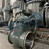Válvula de Compuerta de Acero Inoxidable para Agua de Mar, 13% Cr, Vástago Fijo (NRS), ISO 15848