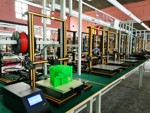 Yelbes nouvelles imprimantes 3D automatiques portables Double buse d'extrudeuse en métal durable imprimantes 3D industrielles à double filament - Product Image 5