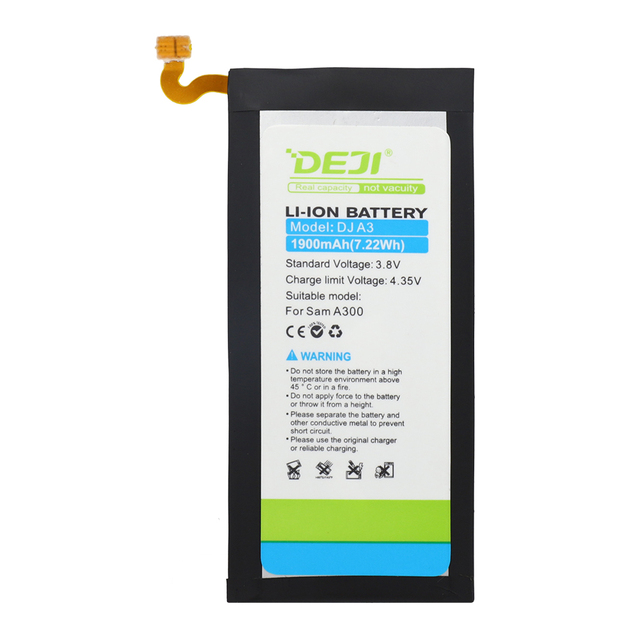 DEJI OEM Factory EB-BA300ABE 1900mAh Lithium Battery New Replacement for Samsung Galaxy A3 2015 A300 A3000 A3009 A300G A300F