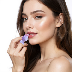 <span class=keywords><strong>NOUVEAU</strong></span> Tête de brosse en silicone en forme d'ours PD pour tête de gelée de rouge à lèvres Mini brosse à bonbons portable Blush Finger <span class=keywords><strong>Belly</strong></span> pour correcteur de maquillage - Product Image 2