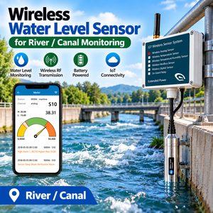 Sensor de Señal Analógica Inalámbrico para Monitoreo del Nivel de Agua en Ríos/Canales, Alarma Automática, Sensor de Nivel de Agua - Product Image 1