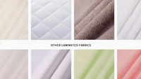 Fournisseur de tissu de protection de matelas imperméable, membrane TPU laminée 0,02 mm, 100%