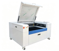 Nouvelle machine de gravure et de découpe au laser CO2 Lisbet 60W 600mm*400mm pour acrylique, caoutchouc, cuir, bois, verre, MDF, contreplaqué, papier, pierre