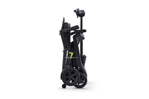 Scooter Eléctrico Ligero con Asiento y Manillar para el Cuidado de la Salud, Ayuda para Caminar, Plegable, de Cuatro Ruedas - BZ-KLO01 - Product Image 3