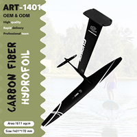Vente chaude 2026 GY-HP 1401 Hydrofoil haute performance 1611 cm² Mât entièrement en carbone Kitesurfing Kite de pompage Foil SUP Wingfoil