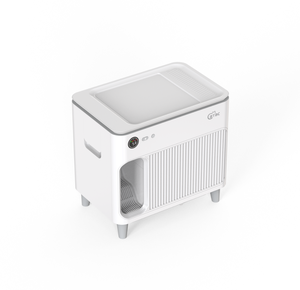 Caja de arena inteligente de autolimpieza de plataforma Extra grande de lujo moderna, bandeja de inodoro automática para arena para gatos, suministros para mascotas - Product Image 3