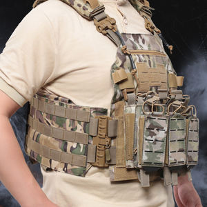 Tactisch vest met snelontgrendelbare cummerbund, 500D+1000D nylon, universele MOLLE heupbescherming, stretch tailleband - Product Image 6