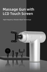 Nuova Mini Pistola Massaggiante a Vibrazione Portatile 2025 per Massaggio Muscolare Profondo e Fasciale, Strumento Mirato per il Corpo con 4 Testine Massaggianti - Product Image 3