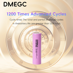 Batterie cellulaire DMEGC 18650 3.7v 2600mAh Lithium rechargeable INR 18650 Li-ion 1200 cycles -20~60C pour vélos électriques/trottinettes - Product Image 4