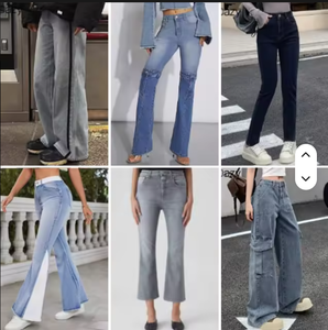 Pantalones Vaqueros de Marca para Hombre y Mujer, Excedentes de Inventario a Precio Super Bajo, Mezcla de Jeans Rectos - Product Image 4