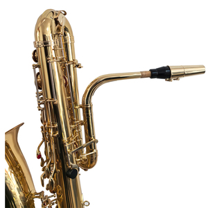 Saxofón <span class=keywords><strong>Bajo</strong></span> de Música Oriental en Sib - Grado Profesional con Acabado en Laca Dorada - Product Image 4