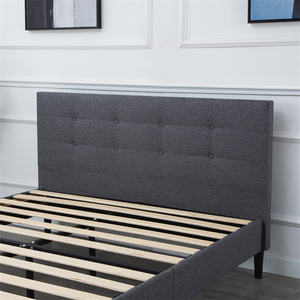 Mobilier de chambre à coucher rembourré de Style européen, <span class=keywords><strong>lit</strong></span> double pour adulte - Product Image 3